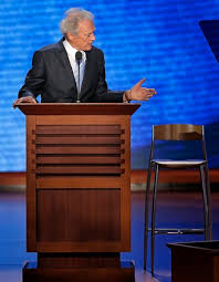 Clint Eastwood debating Dan Ruberti